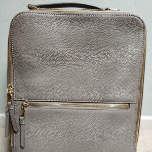 Quince Italian Leather Laptop Backpack